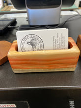 Load image into Gallery viewer, RWK Mesquite Business Card Holder

