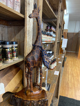 Load image into Gallery viewer, RWK Tall Wood Giraffe
