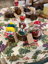 Load image into Gallery viewer, RWK Baby Snowman                RWK Nutcracker.                      RWK Elf on Stained
