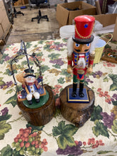 Load image into Gallery viewer, RWK LG Nutcracker                 RWK Swinging Snowman live oak
