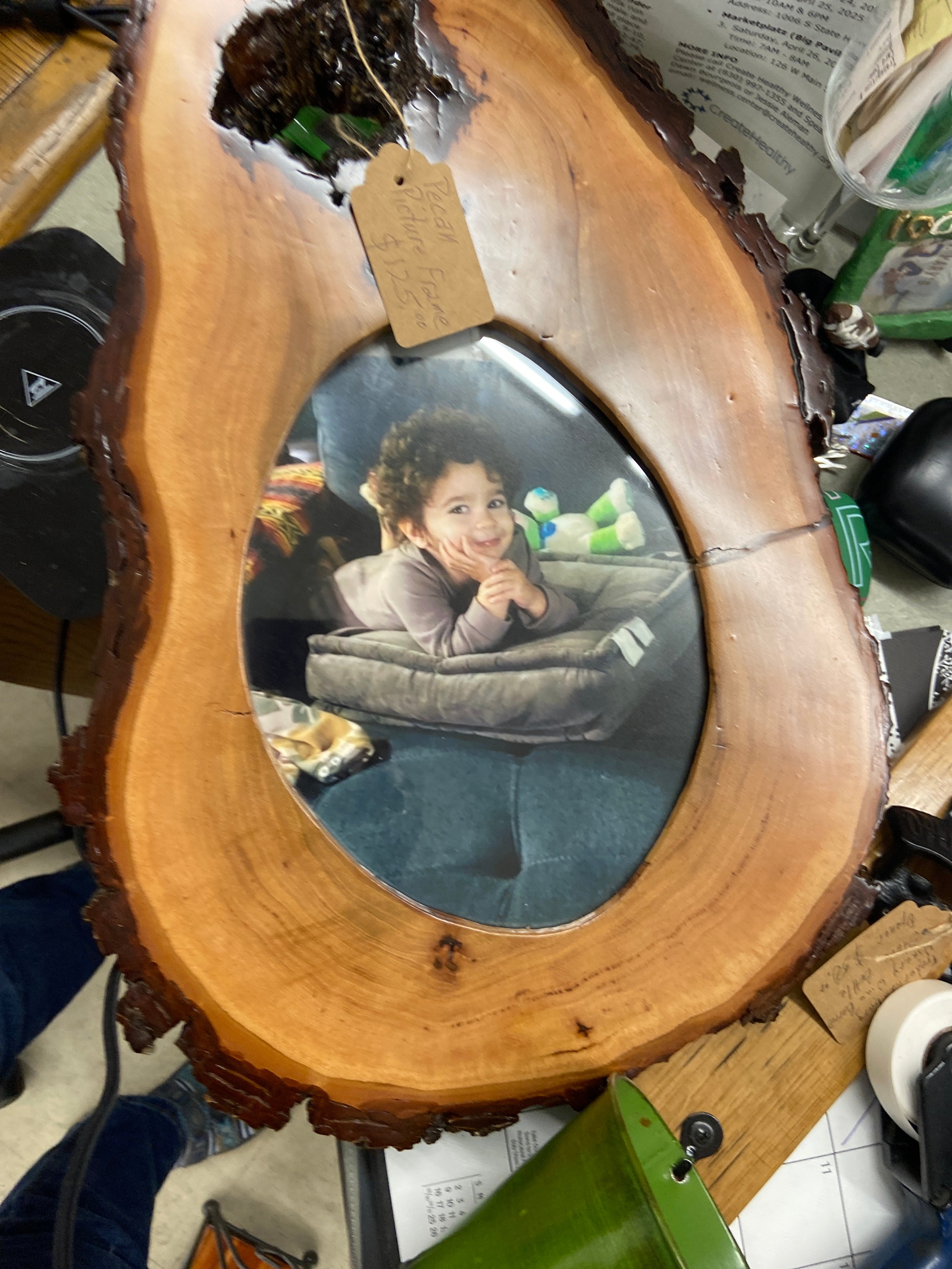 RWK Pecan Wood Picture Frame – Fredericksburg Winery