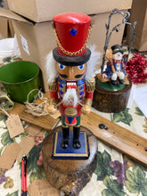 Load image into Gallery viewer, RWK LG Nutcracker                 RWK Swinging Snowman live oak

